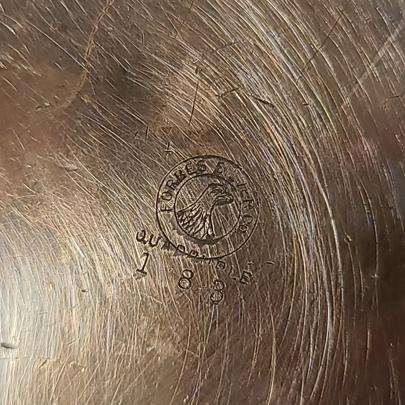 Forbes Silver Company, sugar and creamer, quadruple 183 - Picture 10 of 10